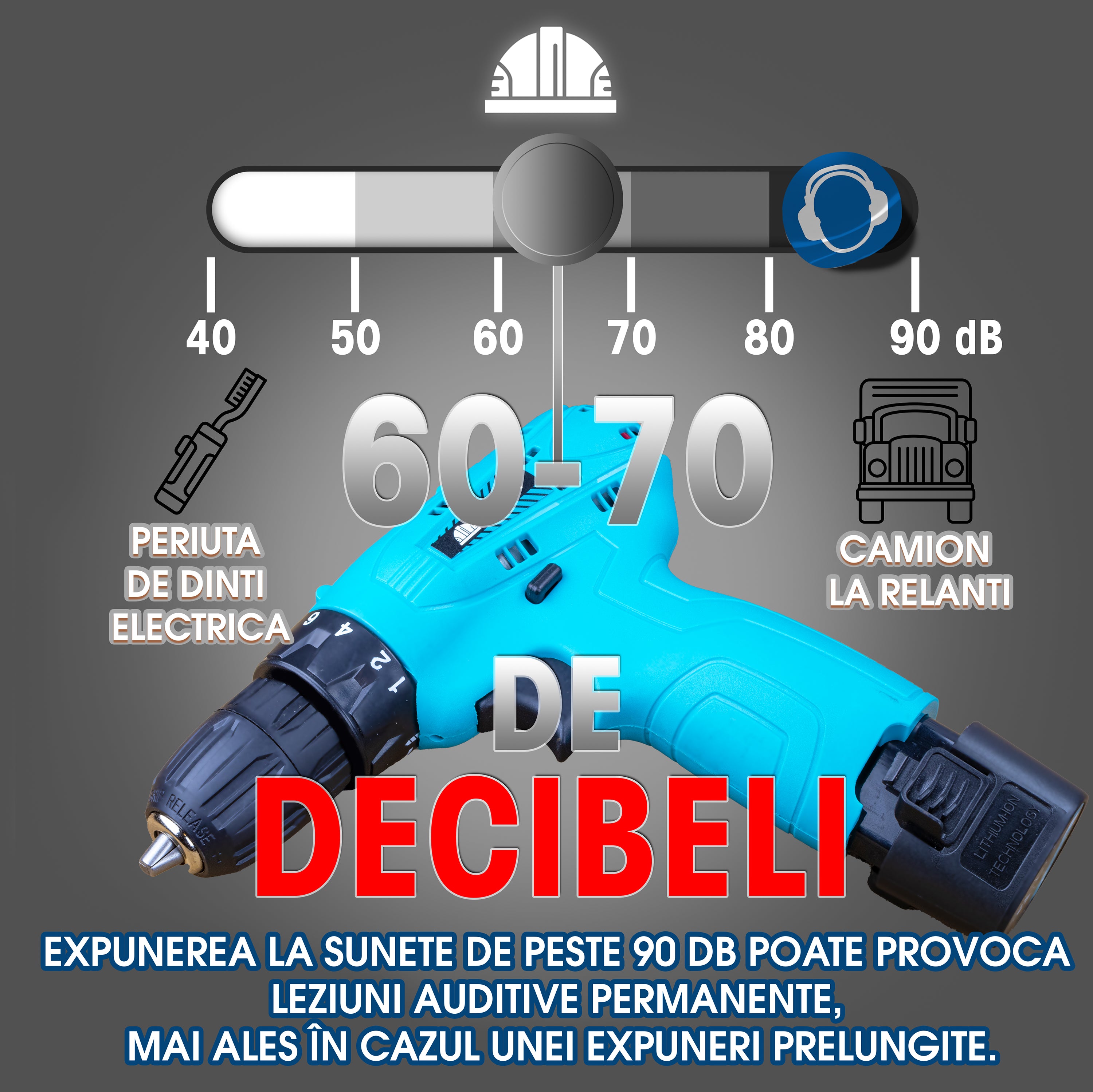 Masina de gaurit si insurubat Herrgut Easy ,1 x baterie 1500 mAh Li-Ion, 24 Nm, treapta 600 RPM, mandrina rapida 10mm, pe acumulator (bormasina)
