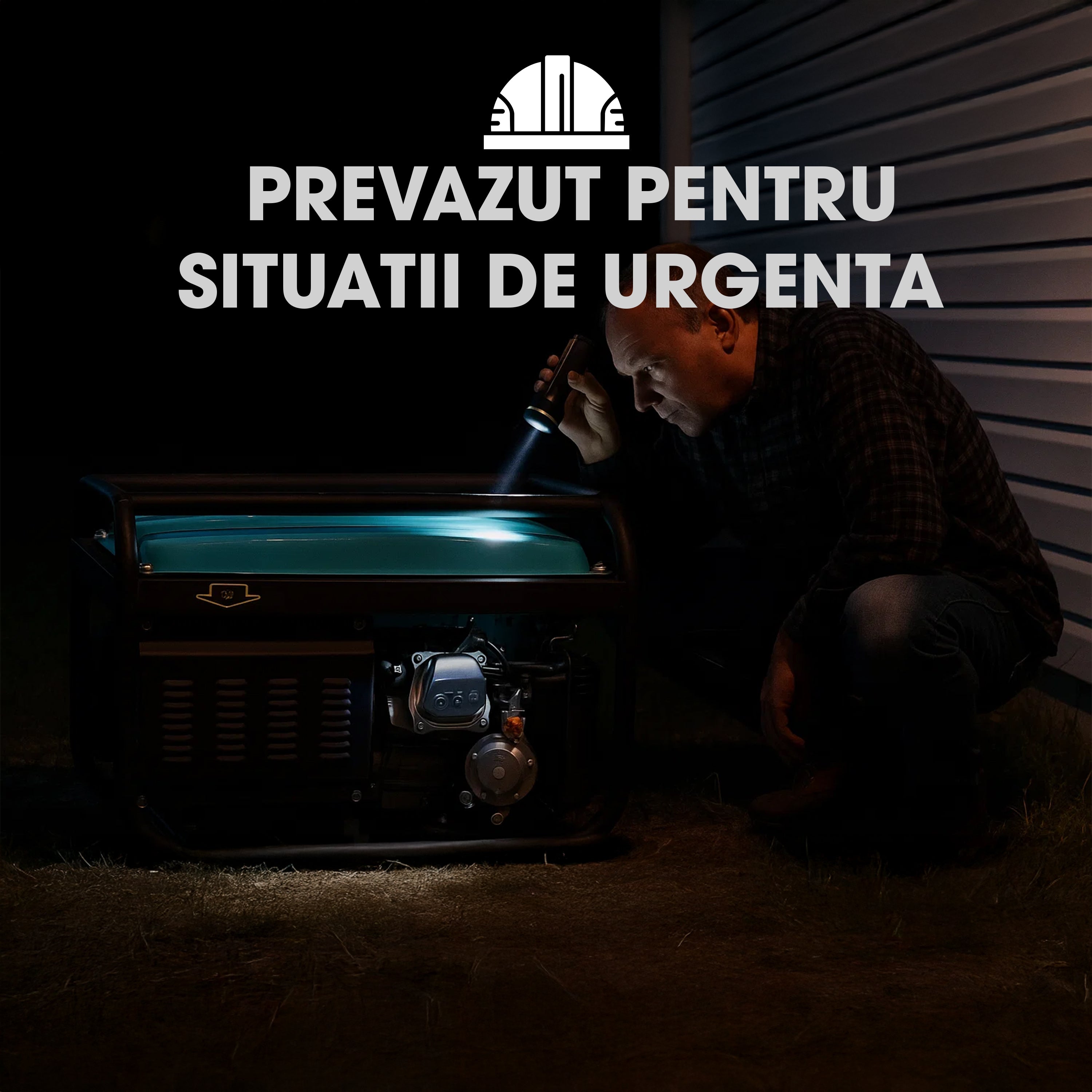 Generator curent electric profesional Herrgut pe benzina, GPL, gaz natural, putere maxima 3500 W (nominala 3.2kW), AVR, stabilizator de tensiune, motor 7 CP, bobinaj 100% cupru